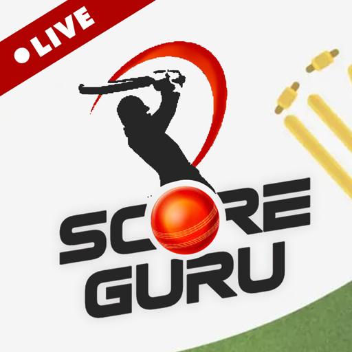 Live line &amp; Cricket Score - Score Guru icon