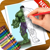 Learn to Draw Hulk Characters आइकन