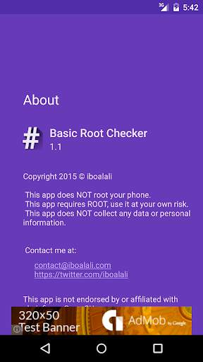 Basic Root Checker screenshot 2