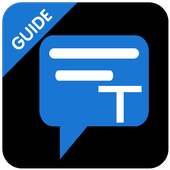 Guide for Textra SMS Messenger on 9Apps