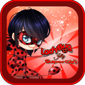 Ladybug Jelly Supergirl icon