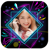 Frame Art - Shape blur - Photo collage 2018 icon