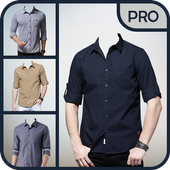 Casual Man Shirt Photo Suit Editor icon