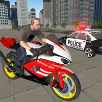 バイクドライビングシミュレーター：警察追跡ゲーム