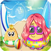 Pou Summer Break icon
