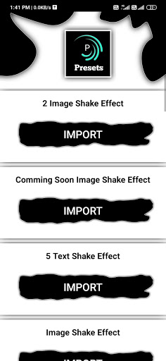 Alight Motion Presets 2021 screenshot 6