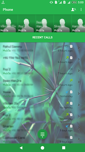 Green Leaf Theme & Icons screenshot 3