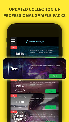 MixPads - Drum pad machine & DJ Audio Mixer screenshot 3