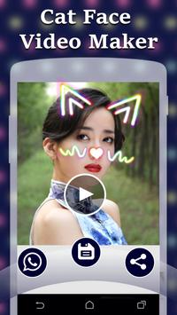 Cat Face Video Maker screenshot 5