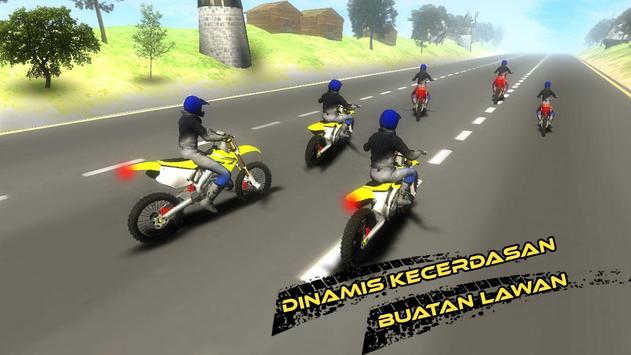 raya trail pembalap stunt bike screenshot 1