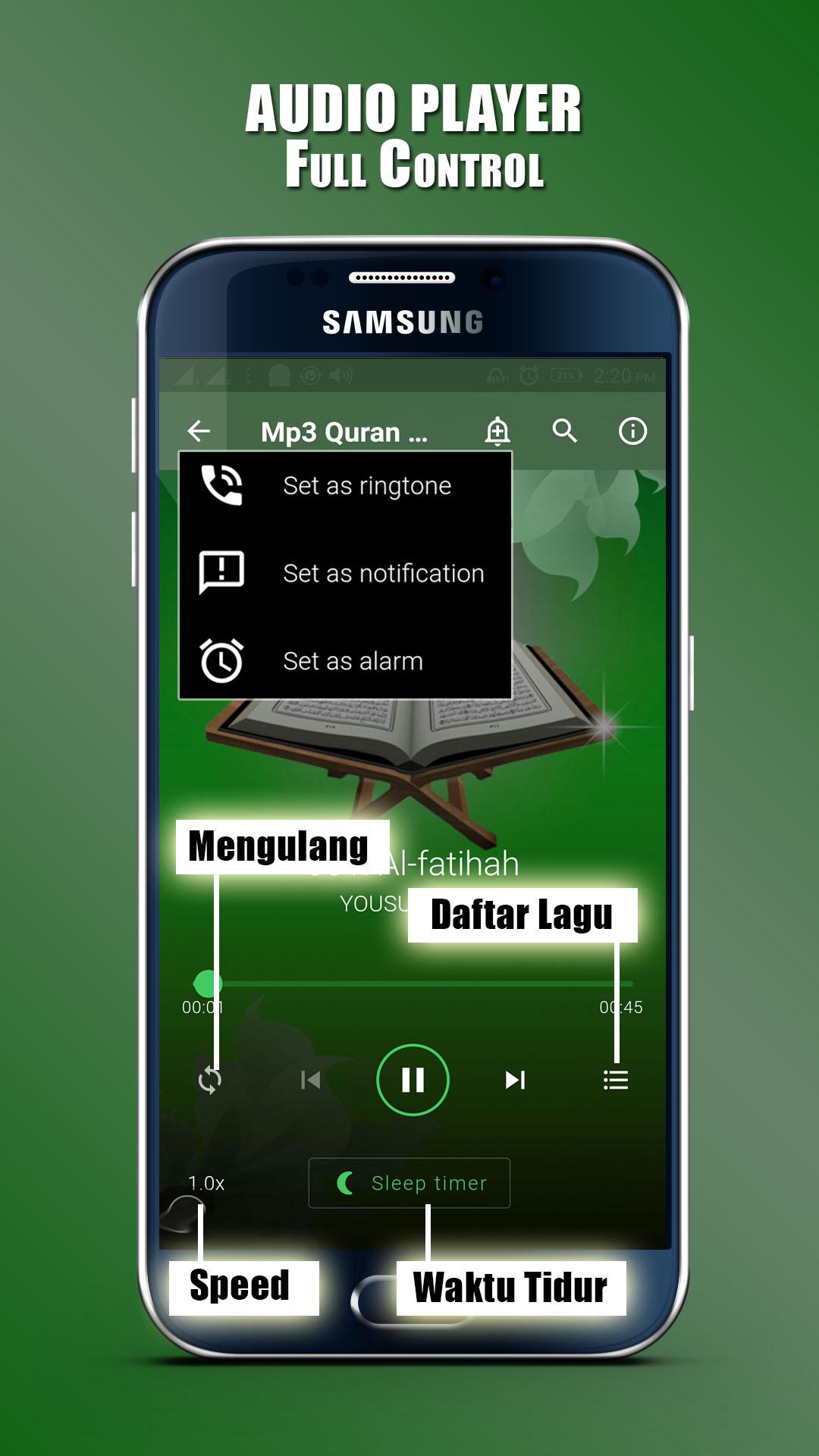 Yousuf Kalo Quran Mp3 Offline screenshot 4