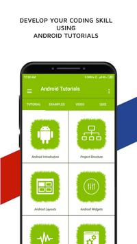 Android Tutorial: Source Code,Live Demo,Video,Quiz 1 تصوير الشاشة