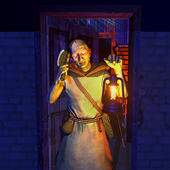 Creepy Grandpa Strange House Escape icon