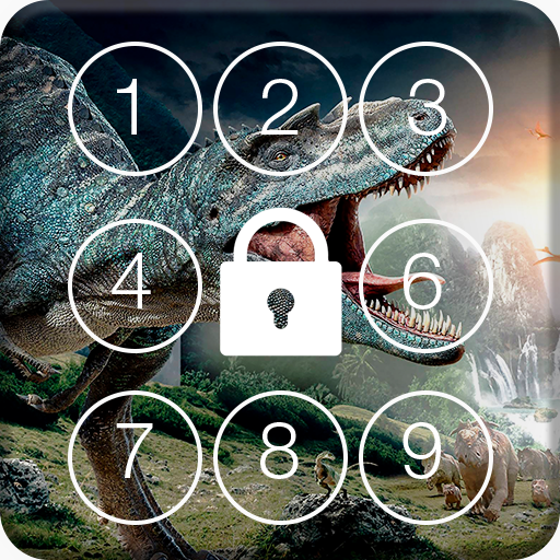 Raptor Dinosaur Screen Lock आइकन