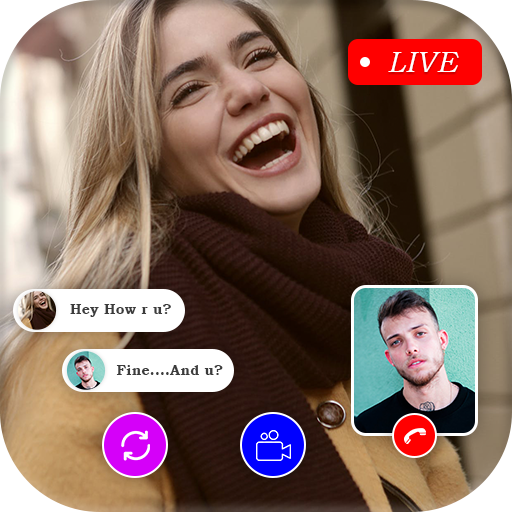 Video Call Random - Live Chat &amp; Talk icon
