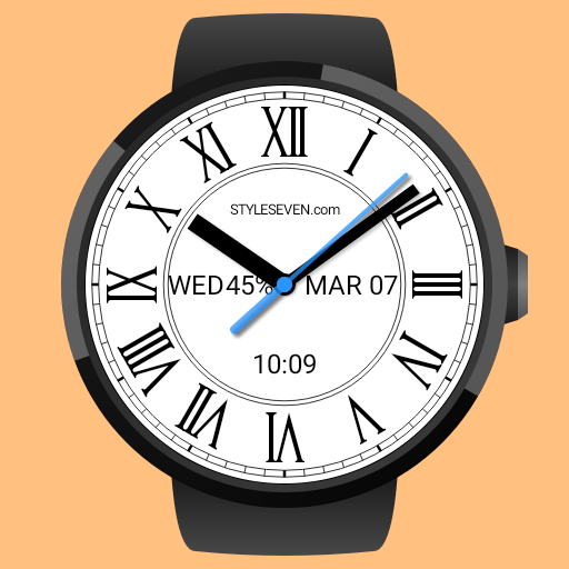 Roman Analog Watch Face-7 for Wear OS by Google icon