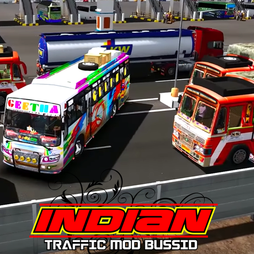 Indian Traffic Mod Bussid أيقونة