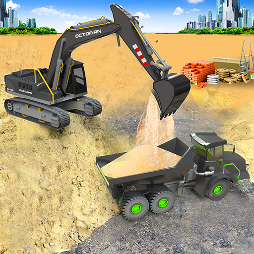 Sand Excavator Simulator Games icon