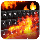 Burning Fire Keyboard icon