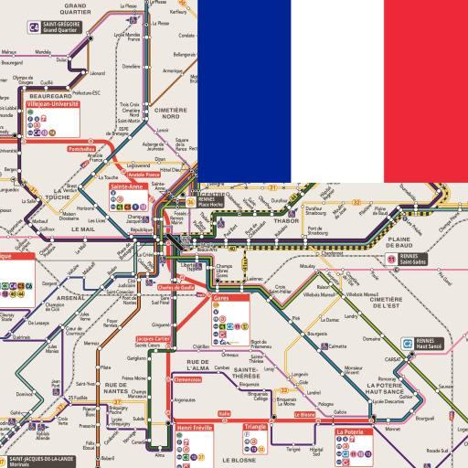 RENNES METRO/BUS MAP OFFLINE icon