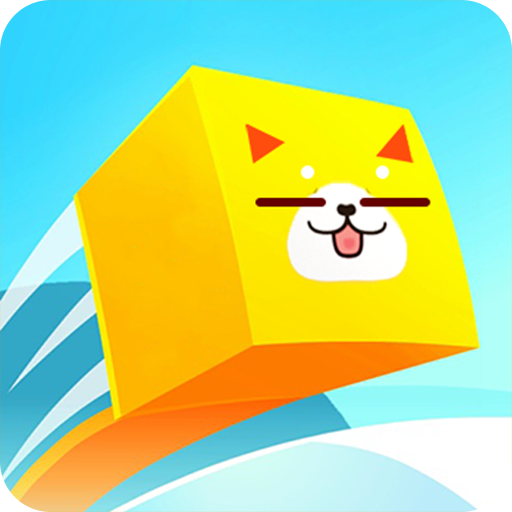 Cube Stack Surfer: Fun Collect Blocks and Surfing icon