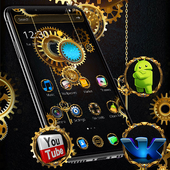 Golden Machine Launcher Theme icon