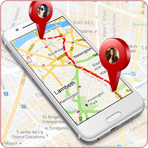 Live Mobile Location Tracker- Phone Number Locator आइकन