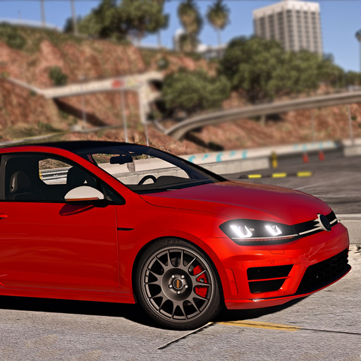 VW Golf Extreme Car Driving 3D icon
