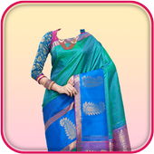 Women Saree Photo Suit icon