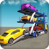 Multi Story Car Transport Truck icon