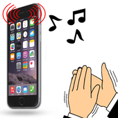 Clap phone finder icon