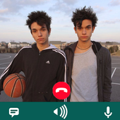 Lucas and marcus call simulation icon