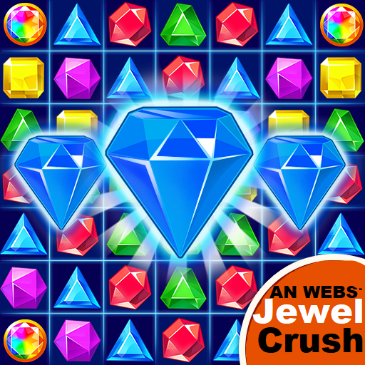 Jewel Crush Mega Match 3 Gems and fun 💎 icon