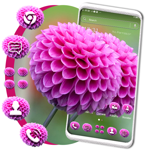 Dahlia Flower Theme icon