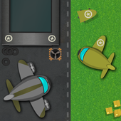 2D Airport Airplanes Parking icon