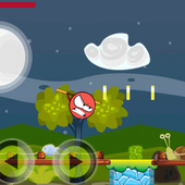 Red darkness ball 4 dimensions icon