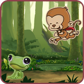 Jungle Monkey Jump Games icon