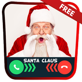 Fake call Santa Claus icon