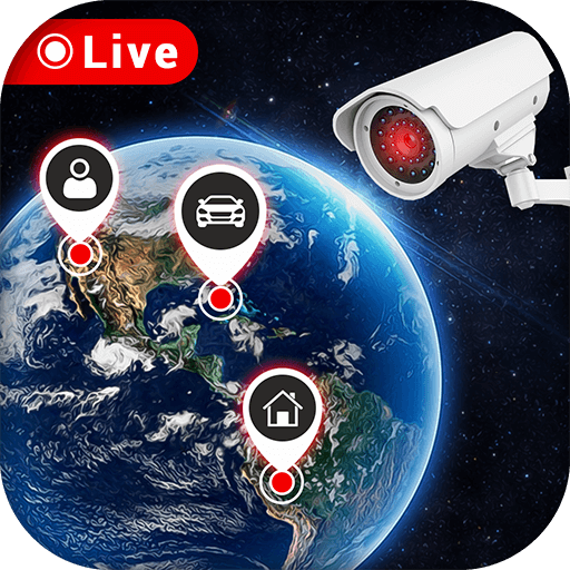 Live Earth Camera HD - Webcam, 3D Map &amp; Satellite icon