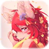 Furry Anime Girl Live Wallpaper on 9Apps