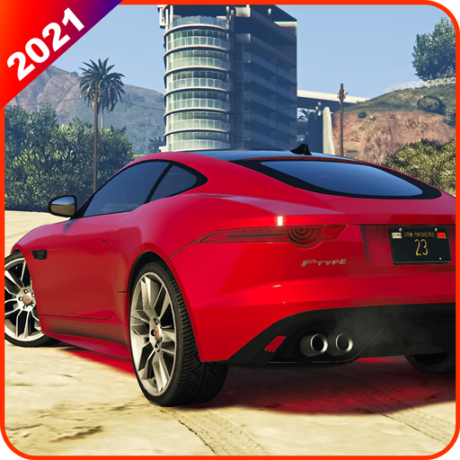 Drift Car Simulator 2021 : Jaguar City Drive sim icon