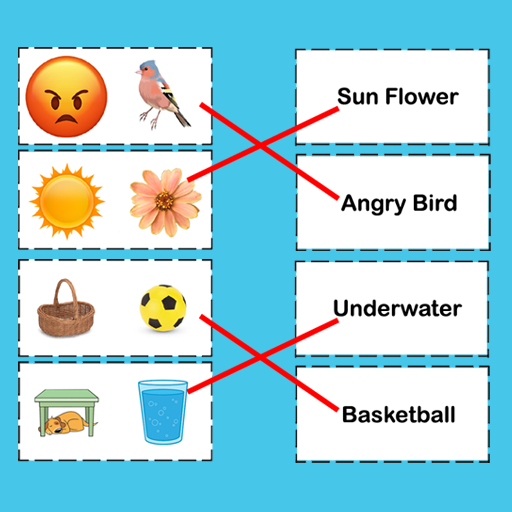 2 Pic 1 Word Match - Word Guessing Fun icon