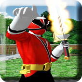 Power Hero Rangers Attacks Monster icon