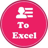 Contact To Excel on 9Apps