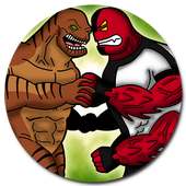 Ben Fighting: Alien Force Attacks