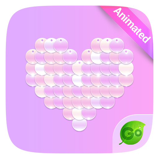 Sequin Flip GO Keyboard Animated Theme icon