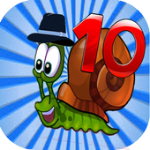 Snail adventure Bob star icon