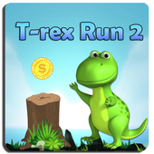 T-rex Run 2 icon