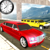 Multi Limo Offroad City Taxi Driving icon