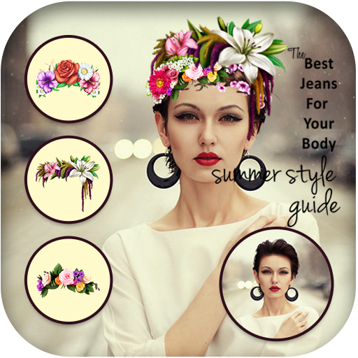 Flower Crown For Girl Editor icon